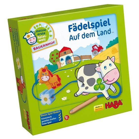 Haba Fädelspiel Auf dem Land