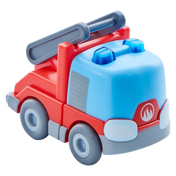 Haba Fahrzeug Kullerbü - Feuerwehr-Leiterwagen