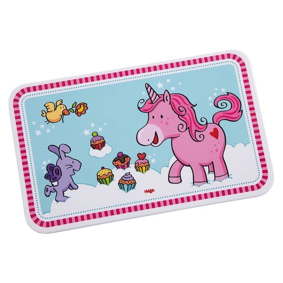 Haba Frühstücks-Brettchen - Einhorn Glitzerglück
