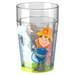 Glitter mug 150 ml - fire department