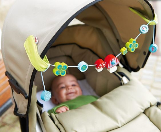 Haba Halteschlaufen für Kinderwagenketten - magnetisch
