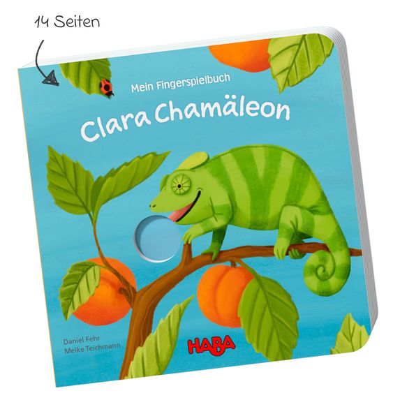 Haba Mein Fingerspielbuch - Clara Chamäleon