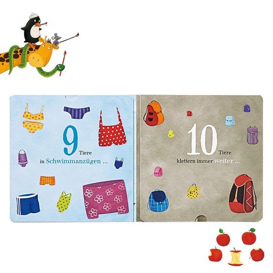 Haba My rhyming and counting book animal on animal