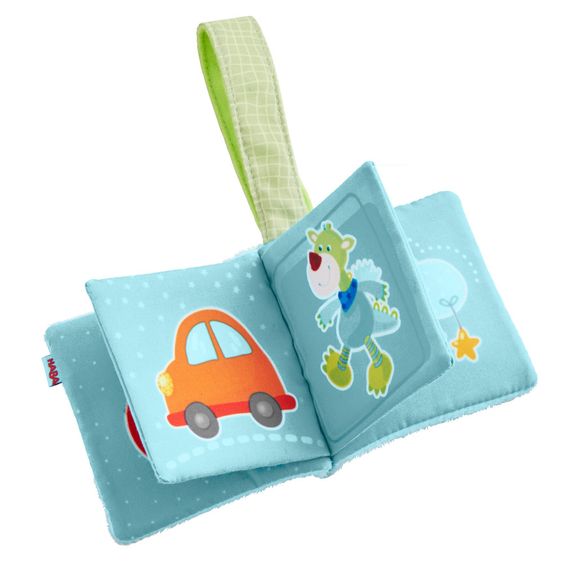 Haba Mini-Buggybuch - Drache Duri - Blau