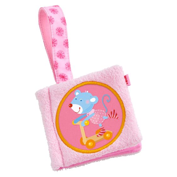 Haba Mini-Buggybuch - Maus Merle - Rosa