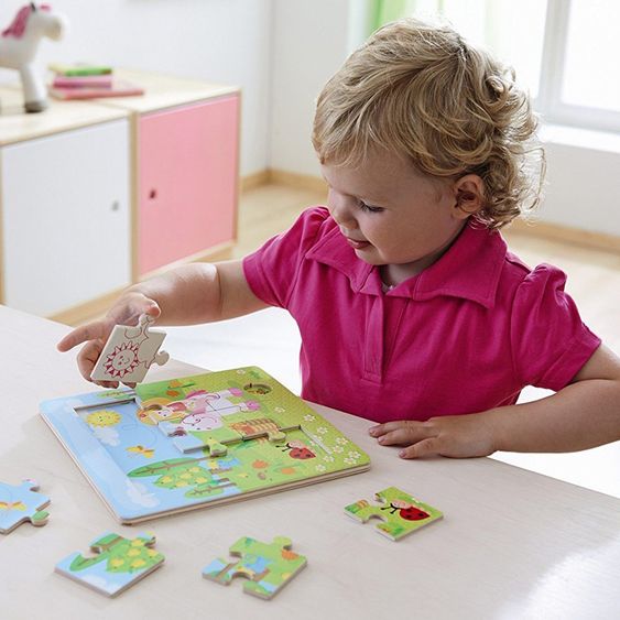 Haba Rahmenpuzzle Feengarten - 9 Teile