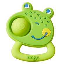 Silicone teething ring / grasping toy Plopp frog