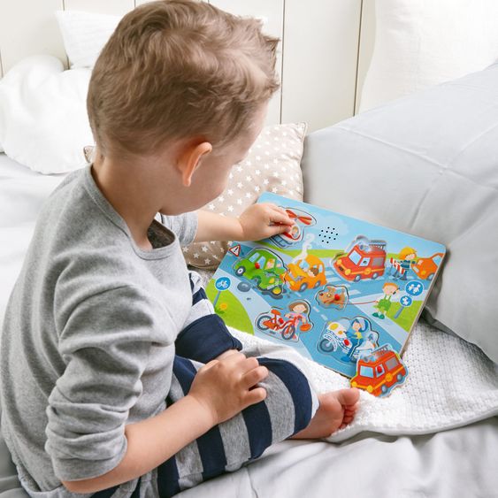 Haba Sound-Steckpuzzle - In der Stadt