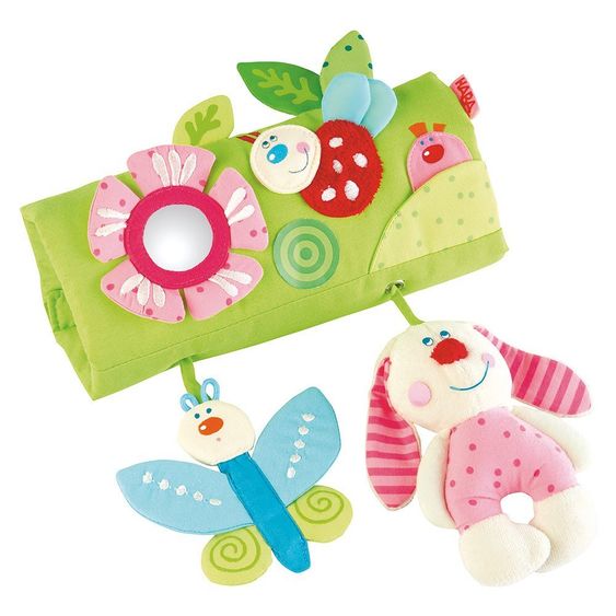 Haba Play trainer to hang flower friends