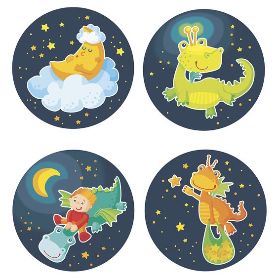 Haba Plug light - good night dragon
