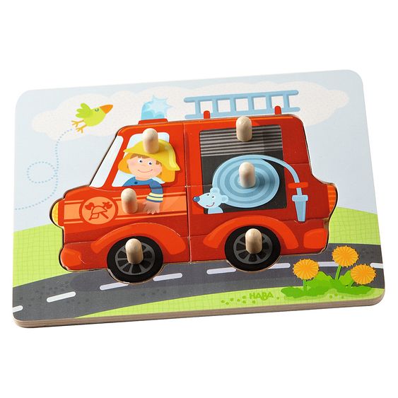 Haba Steckpuzzle Feuerwehr