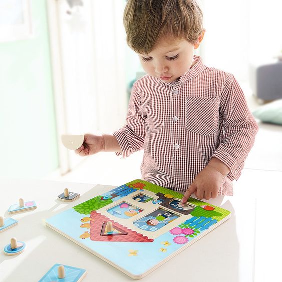 Haba Steckpuzzle Mein Zuhause