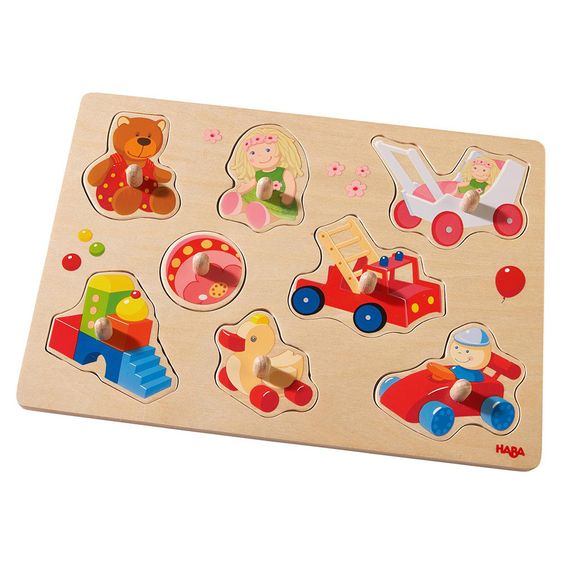 Haba Puzzle I miei primi giocattoli - 8 pezzi