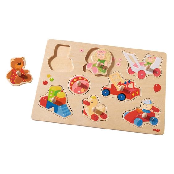 Haba Puzzle I miei primi giocattoli - 8 pezzi
