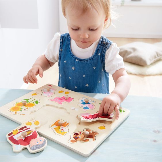 Haba Steckpuzzle - Oma Lenis Tiere