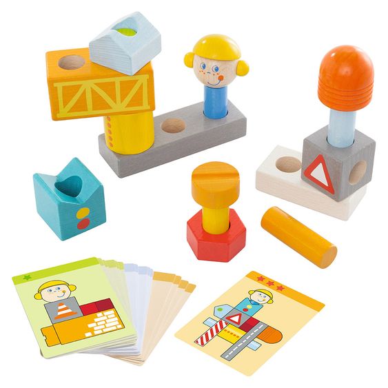 Haba Steckspiel Auf der Baustelle