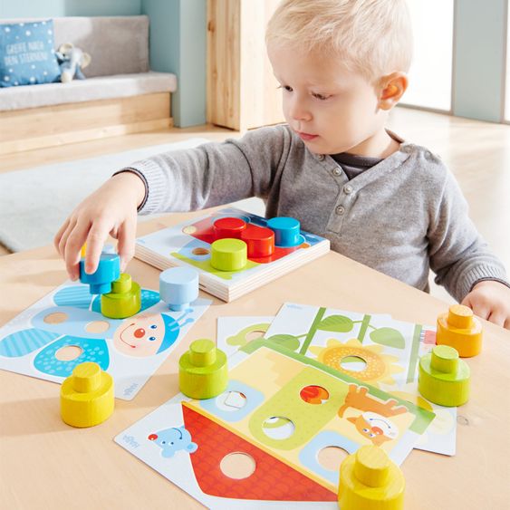 Haba Steckspiel - Kunterbunte Welt