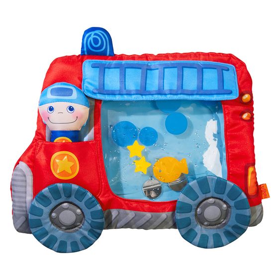 Haba Wasser-Spielmatte Feuerwehr - Rot