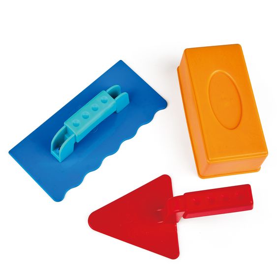 Hape 3-teiliges Strand-Spielset - Maurermeister