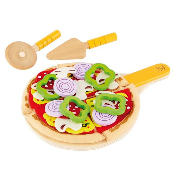 Hape 31-tlg. Pizza-Set aus Holz