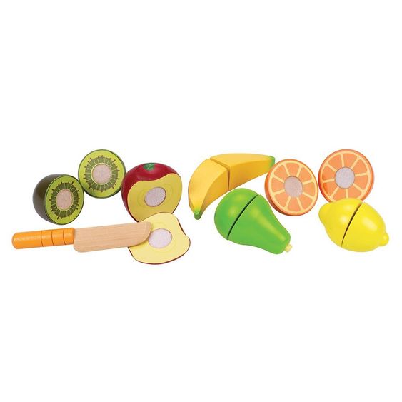 Hape 7-tlg. Set Frische Früchte aus Holz
