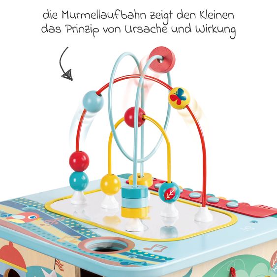 Hape Magischer Motorikwüfel Explore and Learn Magic Cube