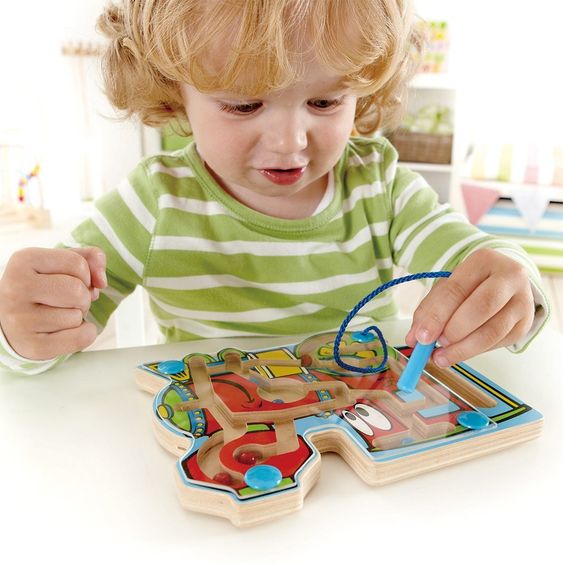 Hape Magnetspiel Bimmelbahn