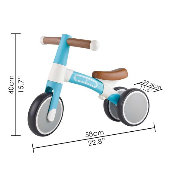 Hape My first running tricycle - Light turquoise