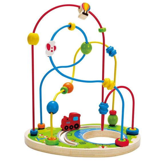 Hape Motor skills loop ring art