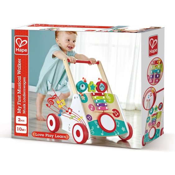 Hape Musik Lauflernwagen