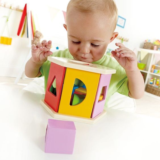 Hape Sortierbox / Steckspiel - Shake & Match