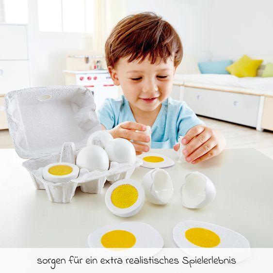 Hape Play food egg carton