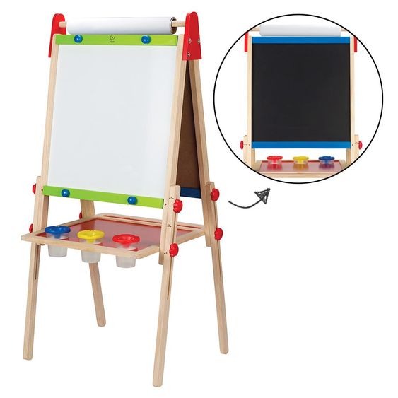 Hape Standtafel zum Malen doppelseitig mit Papierrolle