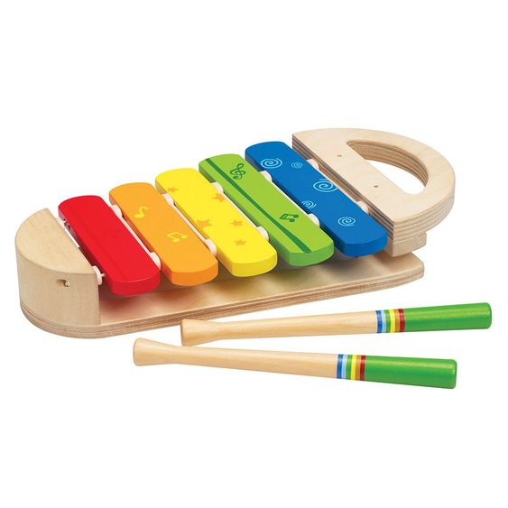 Hape Xylophon Regenbogen aus Holz