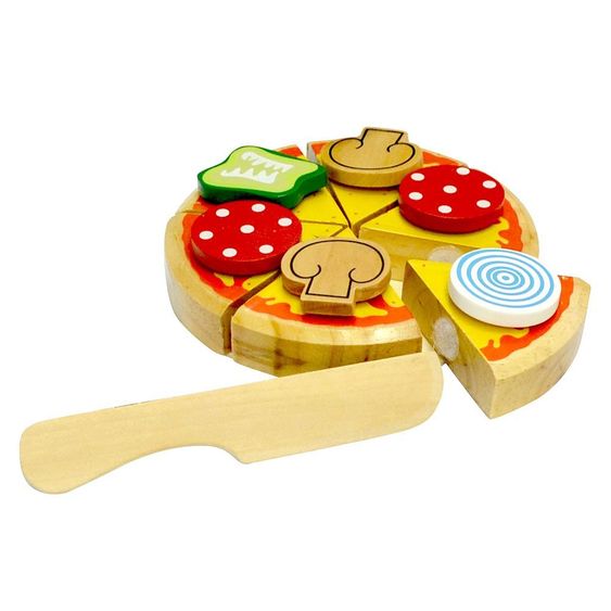 Happy People 14-tlg. Pizza-Set aus Holz