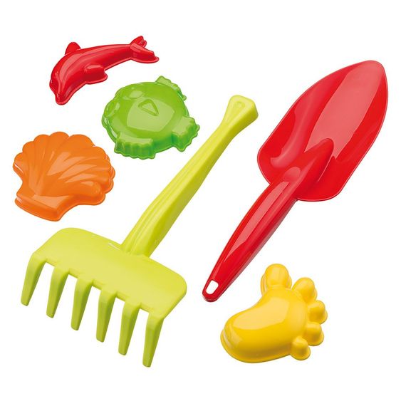 Happy People 5-tlg. Set Sandspielzeug - verschiedene Designs
