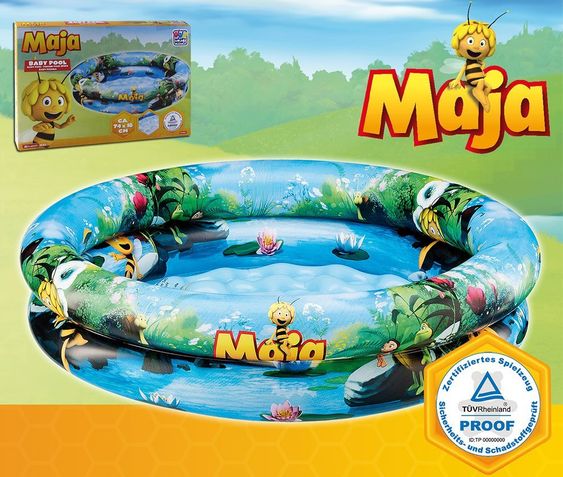 Happy People Baby-Pool Biene Maja 74 x 18 cm