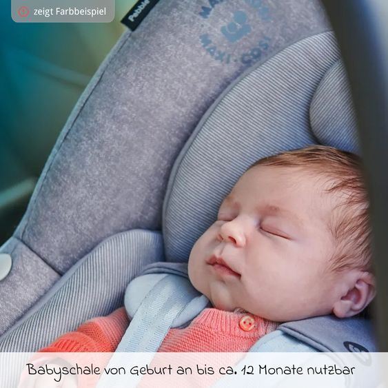 Hartan 4in1 Kombi-Kinderwagen-Set Rockit IT GTR bis 22 kg belastbar mit Falttasche Trend, Babyschale Pebble Pro, Isofix-Basis FamilyFix3, Mückennetz, Regenschutz & Spieltier - Leaf