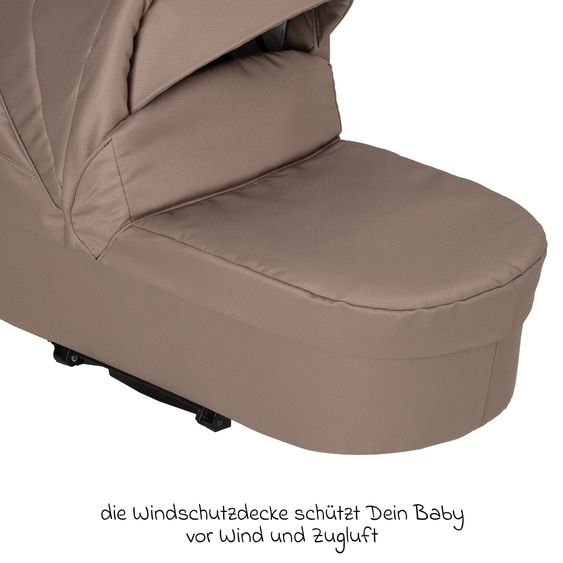 Hartan Babywanne / Falttasche Trend inkl. Windschutz & Softline Matratze für alle GTS-Modelle - Happy Feet