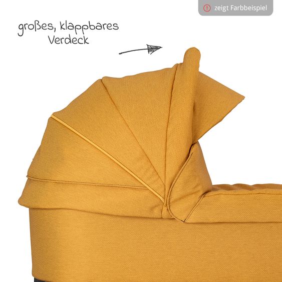 Hartan Babywanne / Falttasche Trend inkl. Windschutz & Softline Matratze für alle GTS-Modelle - Hedgehog Love