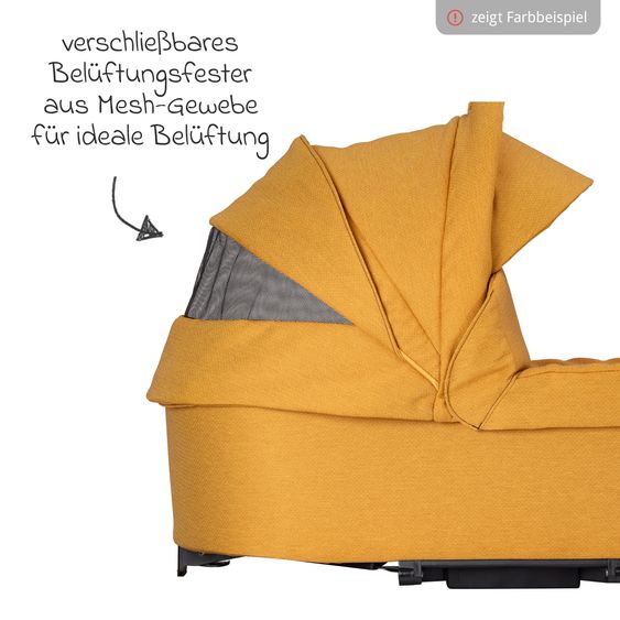 Hartan Babywanne / Falttasche Trend inkl. Windschutz & Softline Matratze für alle GTS-Modelle - Hedgehog Love