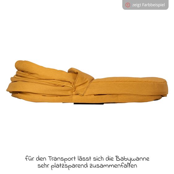 Hartan Babywanne / Falttasche Trend inkl. Windschutz & Softline Matratze für alle GTS-Modelle - Hedgehog Love