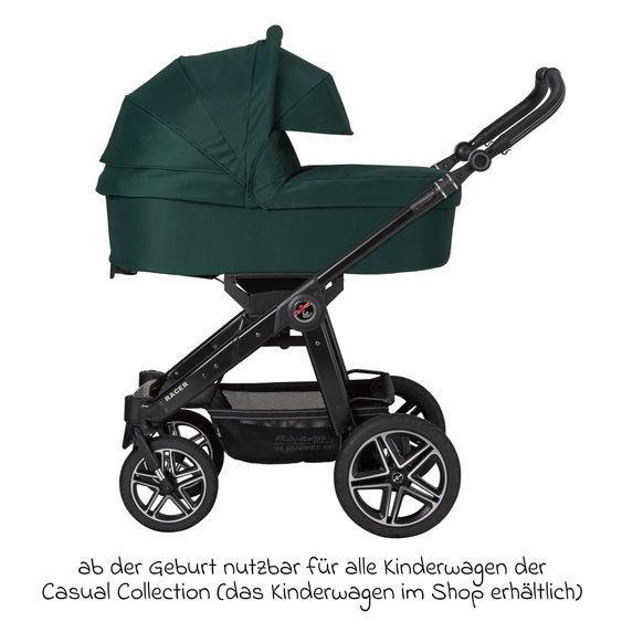 Hartan Babywanne / Falttasche Trend inkl. Windschutz & Softline Matratze für alle GTS-Modelle - Panda Family