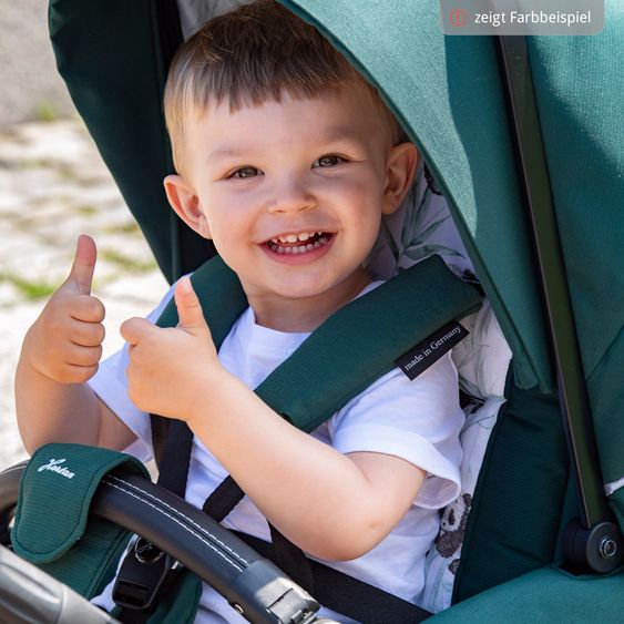 Hartan Buggy & Sportwagen Racer GTS bis 22 kg belastbar mit Handbremse, Knickschieber inkl. Regenschutz - Animal Stars