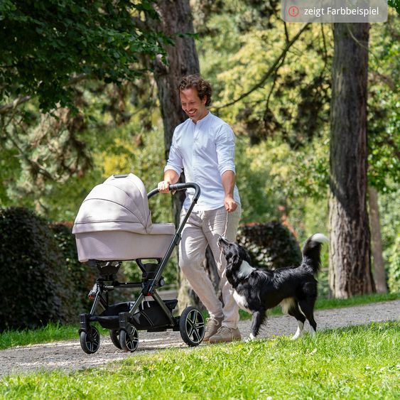 Hartan Buggy & pushchair Vip GTS up to 22 kg load capacity with telescopic push bar incl. rain cover - Rainbow