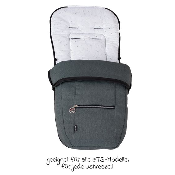 Hartan Fleece-Fußsack SoWi Casual mit Fleece-Einlage für Racer GTS, VIP GTS & Topline GTS - Animal Stars