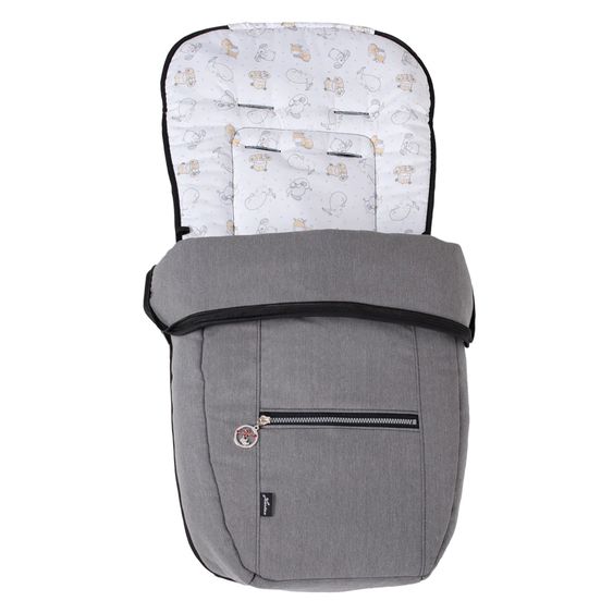 Hartan Fleece-Fußsack SoWi Casual mit Fleece-Einlage für Racer GTS, VIP GTS & Topline GTS - Little Zoo