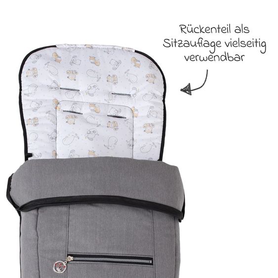 Hartan Fleece-Fußsack SoWi Casual mit Fleece-Einlage für Racer GTS, VIP GTS & Topline GTS - Little Zoo