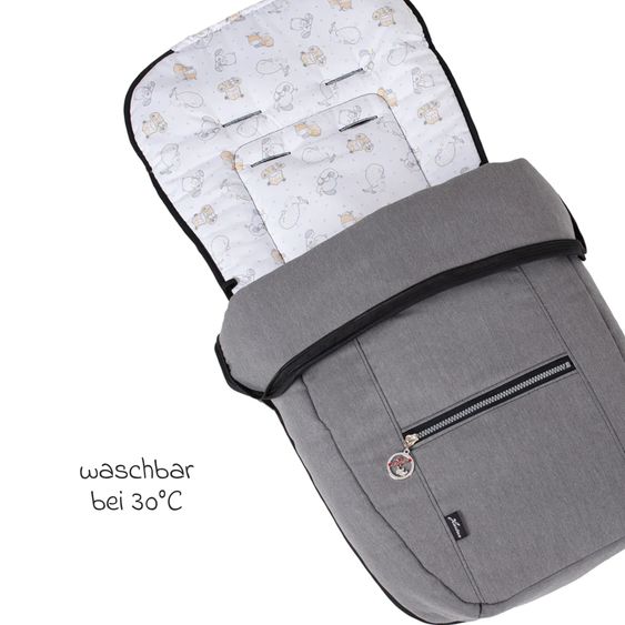 Hartan Fleece-Fußsack SoWi Casual mit Fleece-Einlage für Racer GTS, VIP GTS & Topline GTS - Little Zoo