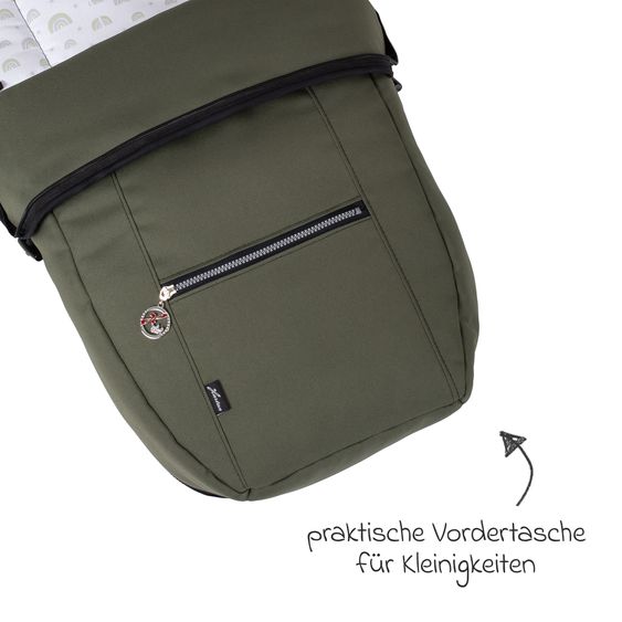 Hartan Fleece-Fußsack SoWi Casual mit Fleece-Einlage für Racer GTS, VIP GTS & Topline GTS - Rainbow